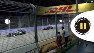 F1 2014 Singapore Grand Prix  Race HD Pure Sound [upl. by Annairba]