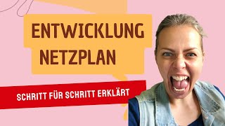 Entwicklung Netzplan  Projektmanagement [upl. by Norabal]