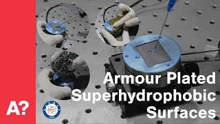 Damage resistant superhydrophobic surfaces [upl. by Jaye]