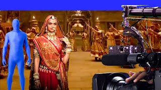 Behind The Scenes Of Ghoomar song  Dipika Padukone  How Shooting Ghumar [upl. by Melitta]