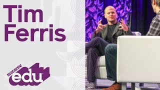 Tim Ferriss  The Secrets of Accelerated Learning amp Mastery  SXSWedu 2017 [upl. by Good66]