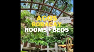 Agos Boracay Rooms  Beds [upl. by Annabela639]