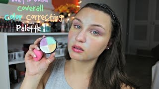 Color Correcting Routine Updated Wet n Wild Coverall Palette [upl. by Miguel]