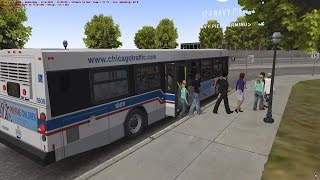 OMSI 2 The Bus Simulator  Chicago Downtown First Look HD [upl. by Adi]