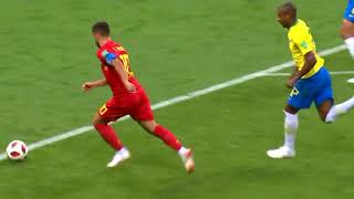 Eden Hazard vs Brazil World Cup 2018 [upl. by Annij]