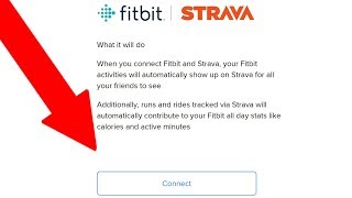 How to Connect Fitbit to Strava [upl. by Felike88]