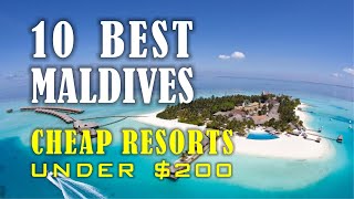 10 Best Maldives Cheap Resorts Under 200 maldives maldivesresorts maldiveshoneymoon [upl. by Llenil]