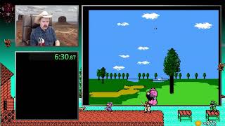 NES Open Tournament Golf Japan Course speedrun in 1345 by Arcus [upl. by Audrie]