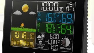 Improved Version Digoo DGTH8868 Wireless Weather Station [upl. by Nallad226]