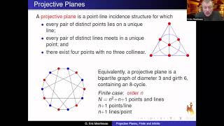 Algebraic Graph Theory Projective Planes Finite and Infinite [upl. by Jock]