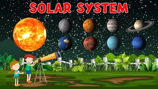 Planetele din Sistemul Solar  Animatie pentru Copii in Limba Engleza  StarKidsLearning [upl. by Mandel]