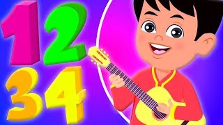 Ek Do Teen Chaar  Learn Numbers In Hindi  Hindi Number Song  Balgeet For Babies  Hindi Rhyme [upl. by Knight339]