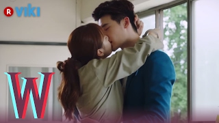 W  EP 7  Lee Jong Suk amp Han Hyo Joos Jailhouse Kiss  Korean Drama [upl. by Orabelle]