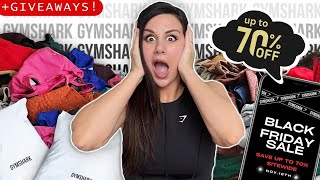 THE ULTIMATE GYMSHARK BLACK FRIDAY SALE GUIDE 2023 EVERYTHING YOU NEED TO KNOW  HUGE GIVEAWAYS [upl. by Euqinitram]