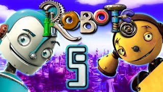 Robots Walkthrough Part 5  The Movie Game  PS2 XBOX PC Gamecube Outmode Zone [upl. by Denae]