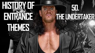 History of Entrance Themes 50  The Undertaker WWE [upl. by Mano]