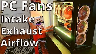 Noctua Fans  Setting up your PC fans for the best airflow for beginners and first time builders [upl. by Maice]