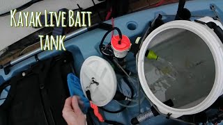 hobie compass live bait tank [upl. by Loralee]