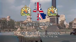 ‘The King is Still in London’  Rare British WW2 Song 4K [upl. by Aileek432]