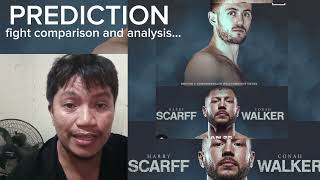 Harry Scarff vs Conah Walker Fight Prediction and Analysis [upl. by Tempest]