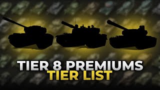 Rating ALL Tier 8 and 9 Premium Tanks in World of Tanks [upl. by Bernardine567]