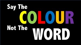 ARE YOU COLOUR BLIND Say The Colour Not Word Game Challenge  YEESHIH [upl. by Lossa]