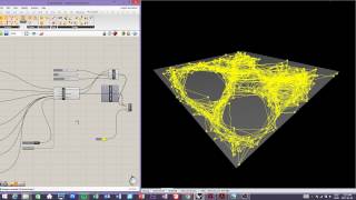 Physarum polycephalum simulation 4 [upl. by Aihsem]