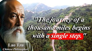 Lao Tzus Quotes  A Path To Inner Transformation [upl. by Xantha]