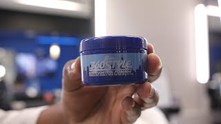 Wave Pomade Perfected  Lusters SCurl 360 Style [upl. by Brezin874]