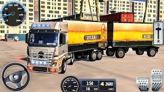 Euro Truck Driver Simulator 3  New Truck MercedesBenz Actros Driving 3D  Android GamePlay [upl. by Andrade814]