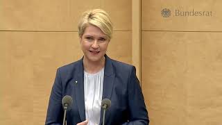 Antrittsrede von Bundesratspräsidentin Manuela Schwesig [upl. by Alla920]