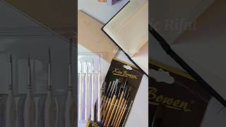 art supplies unboxing shorts creative artisticrifat [upl. by Ahsiam]