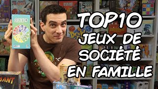 Mon Top 10 des jeux de société en famille  Simon [upl. by Menedez25]