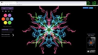 Interesting Silk  Interactive Generative Art [upl. by Anivlem]