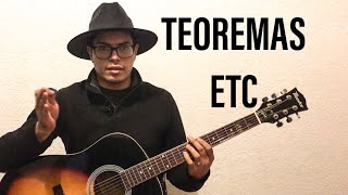 TUTORIAL JOSÉ MADERO  TEOREMAS ETC 🎸 Cómo tocar  SIN CAPO Intro Acordes Tabs [upl. by Htidra]