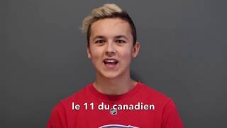 Danick Martineau  Chanson  Brendan Gallagher [upl. by Aronek]