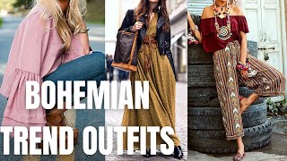 Chic Bohemian Trend Outfit Ideas How to Wear Boho Outfit in Spring Summer [upl. by Gruber]