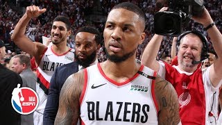 Damian Lillards gamewinning shot sends the Thunder home in Game 5  2019 NBA Playoff Highlights [upl. by Demeyer]