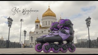 My New profile on my new FR skates  Sofia Bogdanova promodel 💜💜💜 ⚡️Instagram sone4ka2005⚡️ [upl. by Coughlin]