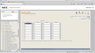 NEC Univerge SV8100 Configuration [upl. by Aihsercal]