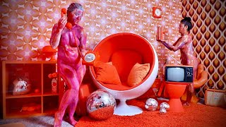 Performance  “Objectified White and Orange Couch” [upl. by Daffie686]