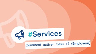 Comment activer Cesu   Employeur [upl. by Areht]