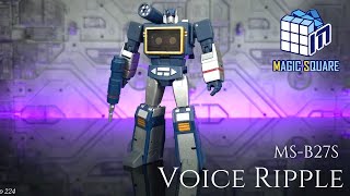 Decepticon Soundwave  Magic Square Legends Scale MSB27S Voice Ripple Review transformers toys [upl. by Slocum399]