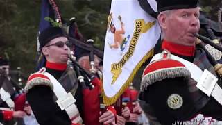 The Atholl Highlanders Pipe Band play quotThe Atholl Highlandersquot [upl. by Maximilien]