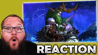 Accolonn Reacts to Malfurion and Tyrande Goodbye  In Game Cutscene [upl. by Auqenahc857]