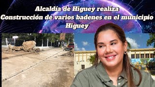 Ayuntamiento de Higuey construye varios badenes en todo el municipio Higuey [upl. by Sumaes]