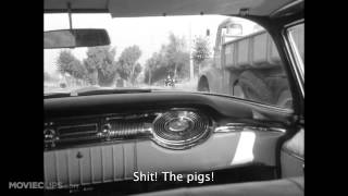 Breathless 14 Movie CLIP  Countryside Cop Killer 1960 [upl. by Robbi]