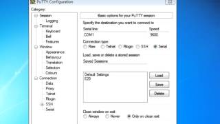 Putty Terminal emulation video [upl. by Dennet]