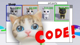 NEW POP IT TRADING CODE  ✨ PET PARTY 🐱🐶 [upl. by Atokad]