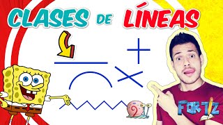 LAS CLASES DE LÍNEAS  Aprende fácil y Rápido [upl. by Harlie]